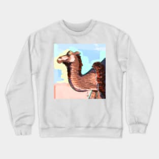 Camel Crewneck Sweatshirt